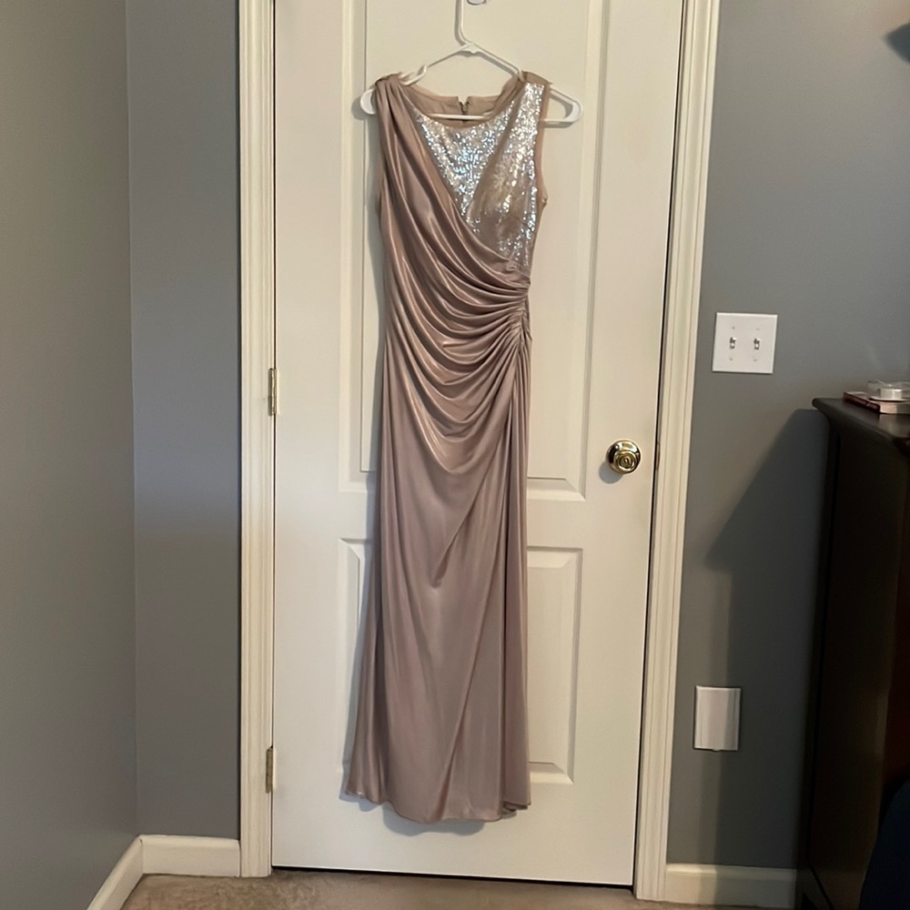 Floor Length Champagne Gown